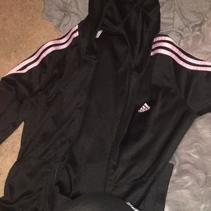 TRADING adidas pink hoodie